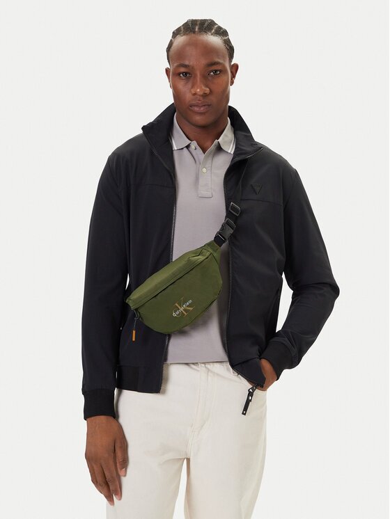 CALVIN KLEIN Чанта за кръст﻿ Bold Waistbag LV04D3116G Каки