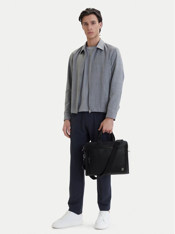 CALVIN KLEIN Чанта за лаптоп Emblem Hw Commuter LV04D3290G Черен
