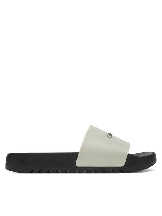 CALVIN KLEIN Чехли Chunky Pool Slide Rub HM0HM01063 Бял