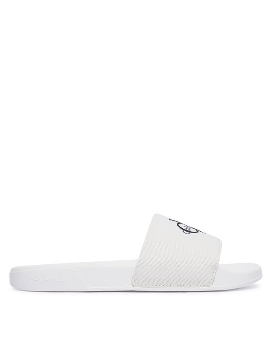CALVIN KLEIN Чехли Ess HW0HW02958 Бял