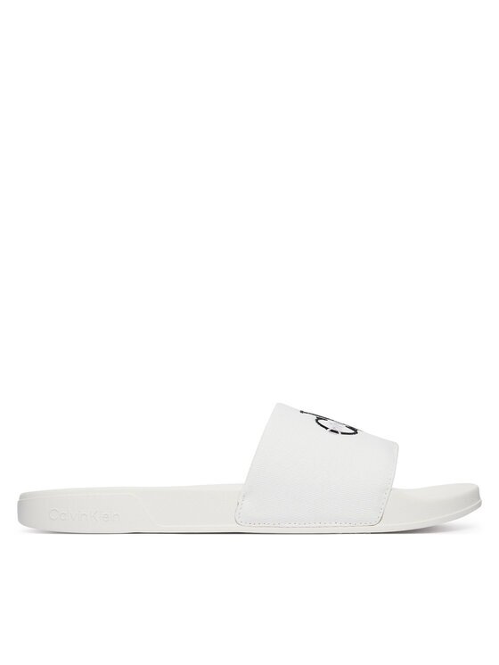 CALVIN KLEIN Чехли Ess Slide Cv YM0YM01393 Бял