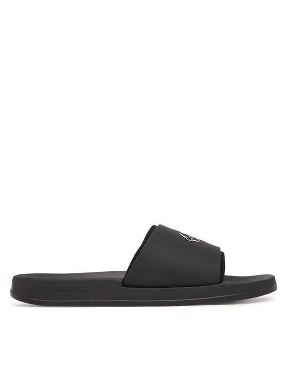 CALVIN KLEIN Чехли Ess Slide Rubber Neoprene HM0HM02229 Черен