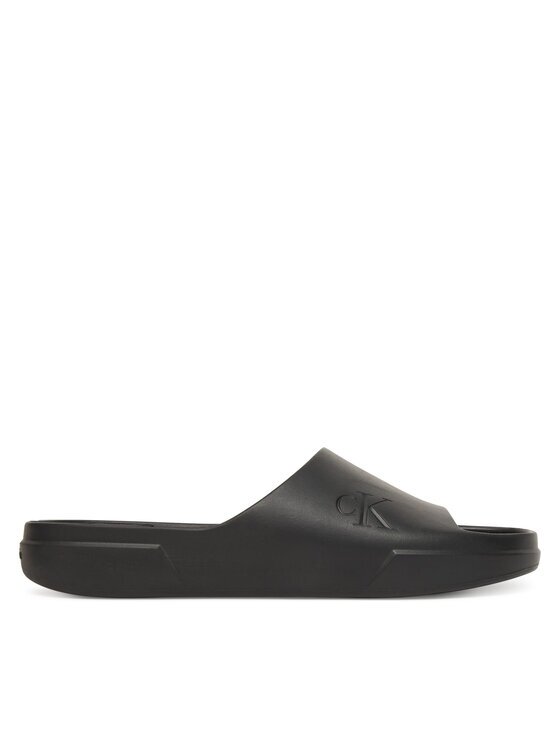 CALVIN KLEIN Чехли *J Chunky Slide Onepiece Ru YM0YM01394 Черен