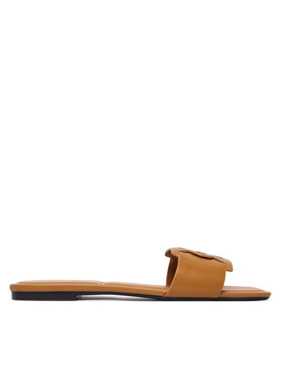 CALVIN KLEIN Чехли Square Flat Sandal Emblem HW0HW03128