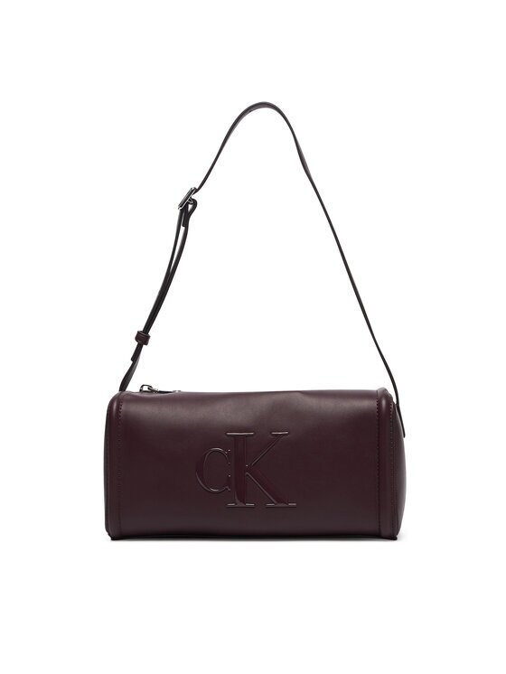 CALVIN KLEIN Дамска чанта Bold Ck Slouchy Shoulder Bag LV04F3894G