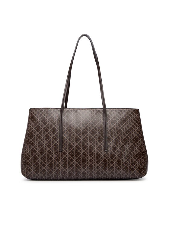 CALVIN KLEIN Дамска чанта Emblem Aop Medium Work Tote LV04F3786G