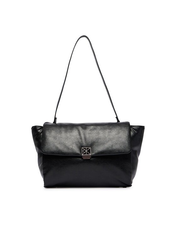 CALVIN KLEIN Дамска чанта Emblem Hw Padded Satchel LV04F3615G