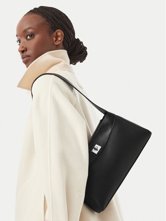 CALVIN KLEIN Дамска чанта Mix Media Shoulder Bag LV04F3886G