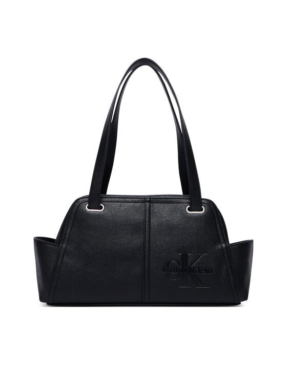 CALVIN KLEIN Дамска чанта Pockets Monologo Shoulder Bag LV04F3688G