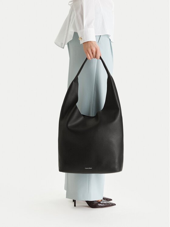 CALVIN KLEIN Дамска чанта Slouchy Pebble Medium Bag LV04F3596G