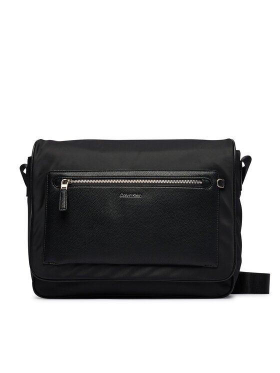 CALVIN KLEIN Дамска чанта Ssnl Raised Logo Flap Messenger LV04D3501G