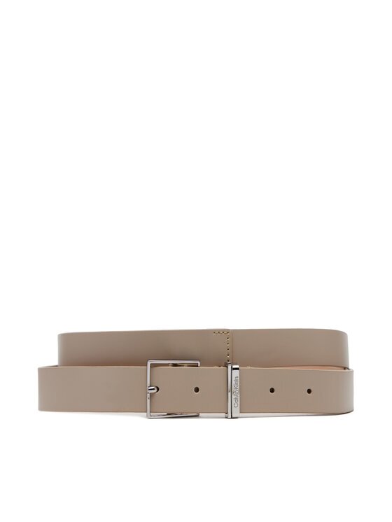 CALVIN KLEIN Дамски колан Branded Loop Square Belt 2.5 K60K612866 Бежов