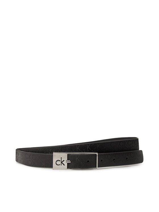CALVIN KLEIN Дамски колан Ck Cut Square Buckle 2.0_Mono K60K613243 Черен