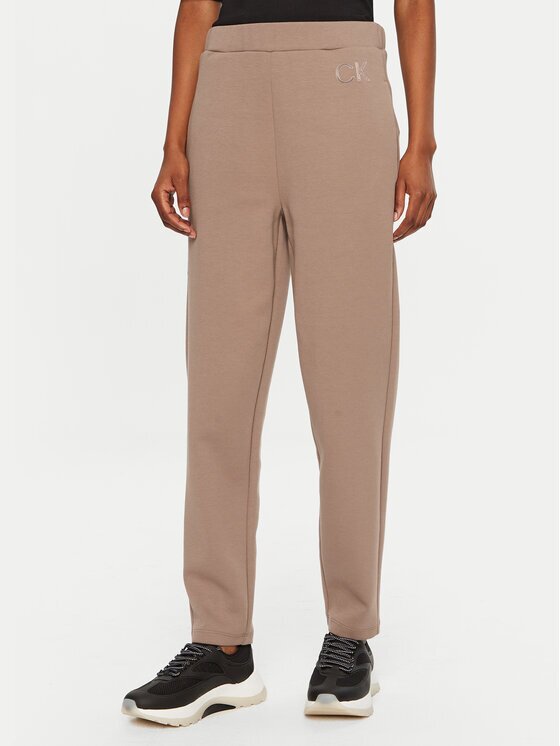 CALVIN KLEIN Долнище анцуг Satin K20K207945 Slim Fit