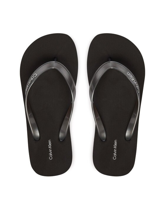 CALVIN KLEIN Джапанки Arwa HW0HW02956 Черен