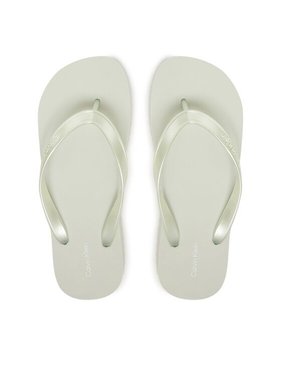 CALVIN KLEIN Джапанки Flatform Flip Flop Met Tpu HW0HW03120 Светлосин