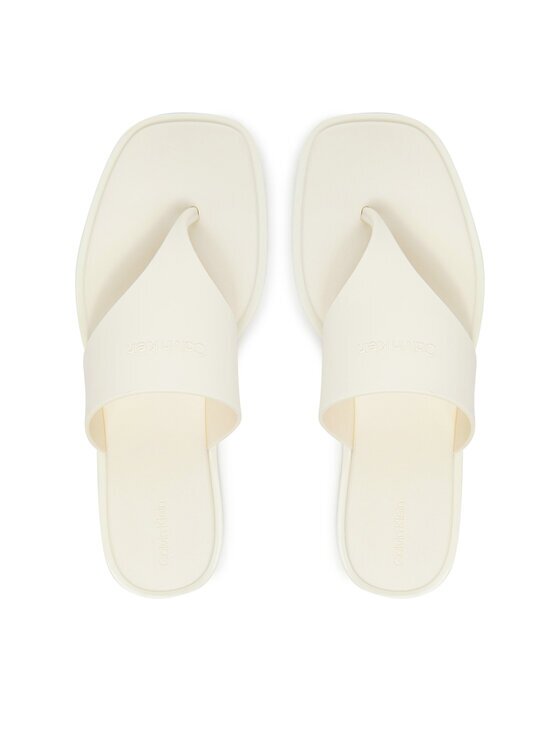 CALVIN KLEIN Джапанки Toepost Tpu Slide HW0HW02836 Екрю