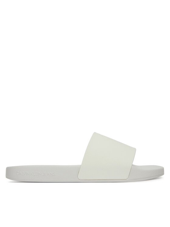 CALVIN KLEIN JEANS Чехли Slide Monogram Tpu YW0YW01715 Бял