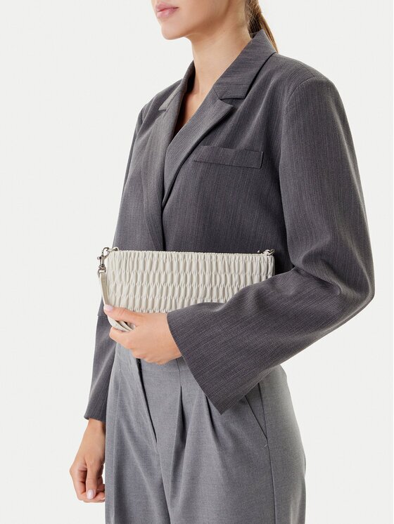 CALVIN KLEIN JEANS Дамска чанта Rouched Zip Top Bag LV04K3090G