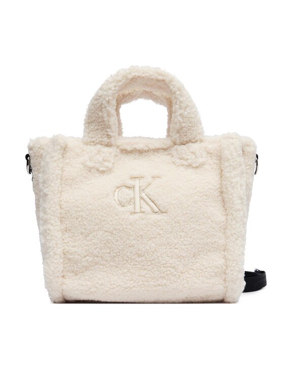 CALVIN KLEIN JEANS Дамска чанта Teddy Tote Bag IU0IU00355