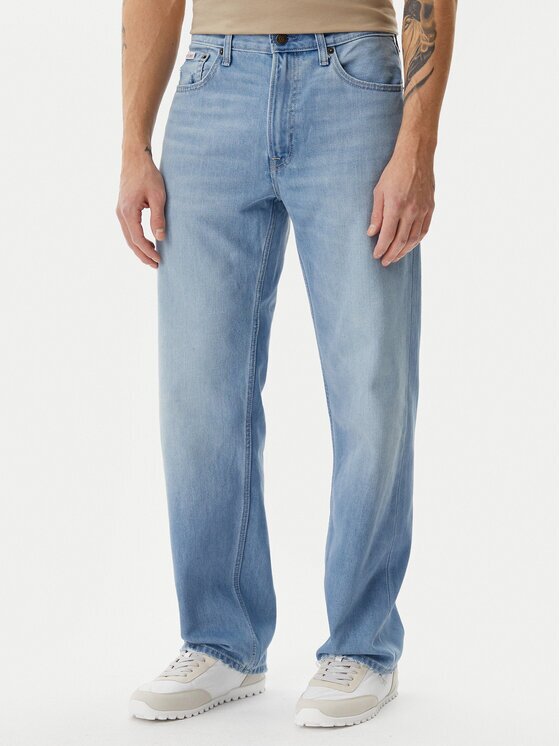 CALVIN KLEIN JEANS Дънки 90's LV04RB706G Straight Fit