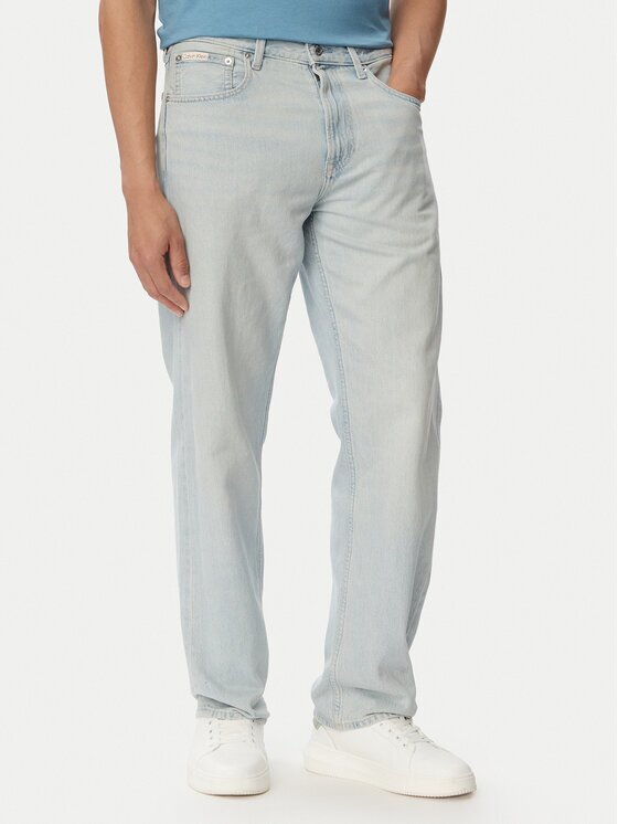 CALVIN KLEIN JEANS Дънки 90S LV04RG701G Straight Fit