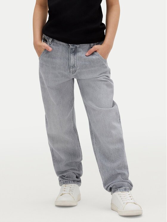 CALVIN KLEIN JEANS Дънки IG0IG02607 M Тъмносин Wide Leg