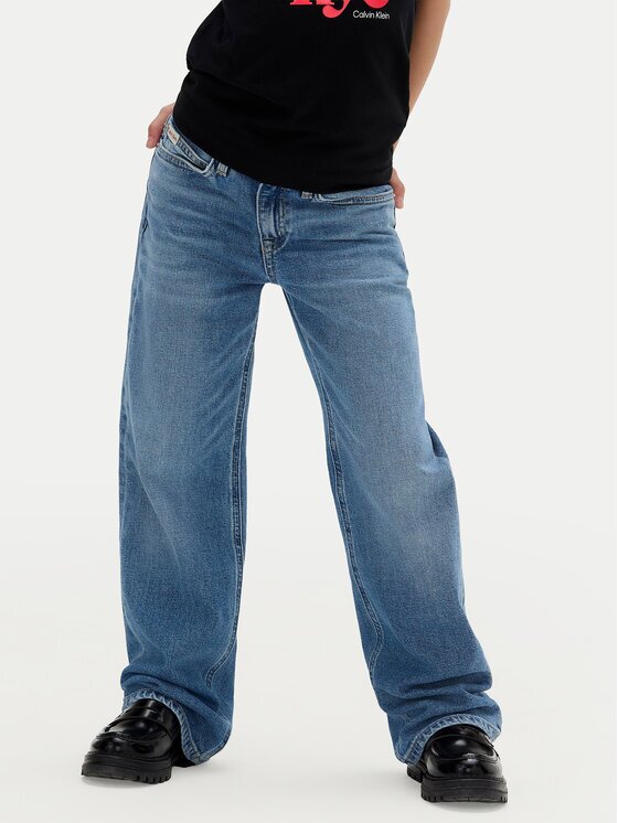 CALVIN KLEIN JEANS Дънки IG0IG02985 M Син Wide Leg