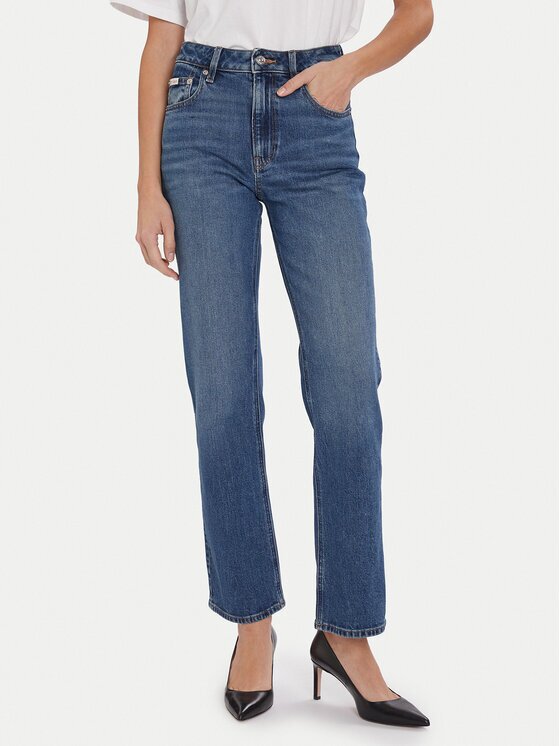 CALVIN KLEIN JEANS Дънки LV047D743G Straight Fit