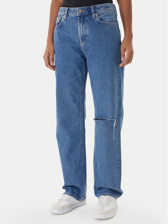CALVIN KLEIN JEANS Дънки LV047E609G Straight Fit
