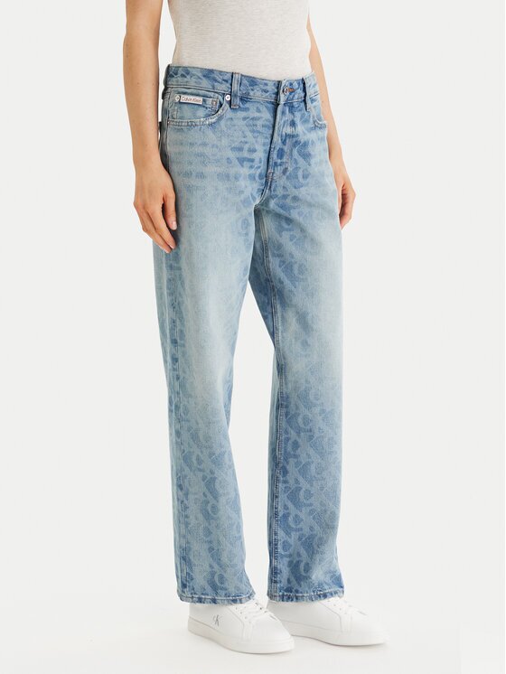CALVIN KLEIN JEANS Дънки LV047F678G Straight Fit