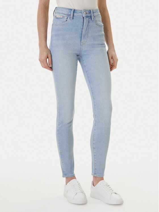 CALVIN KLEIN JEANS Дънки LV047F701G Светлосиньо Skinny Fit