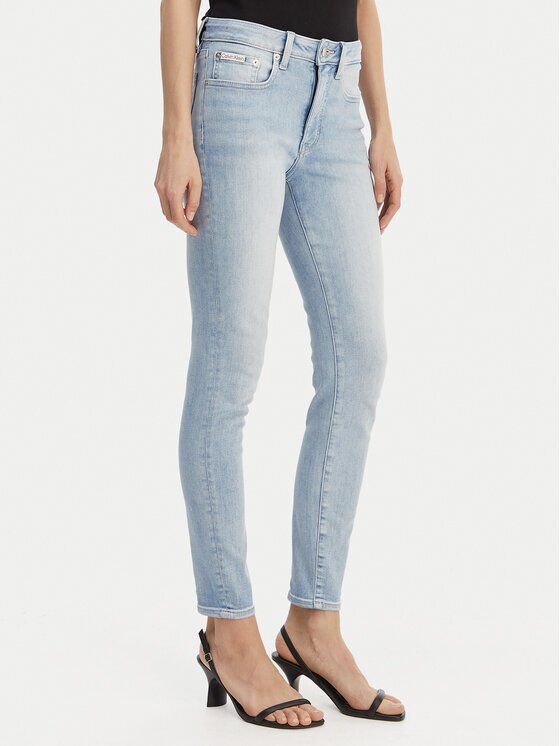 CALVIN KLEIN JEANS Дънки LV047F705G Светлосиньо Skinny Fit