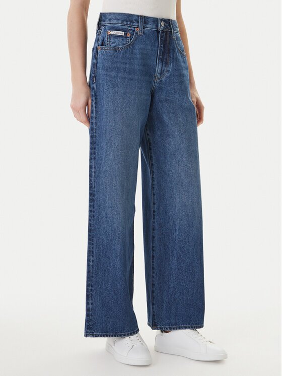 CALVIN KLEIN JEANS Дънки LV047F727G Wide Leg
