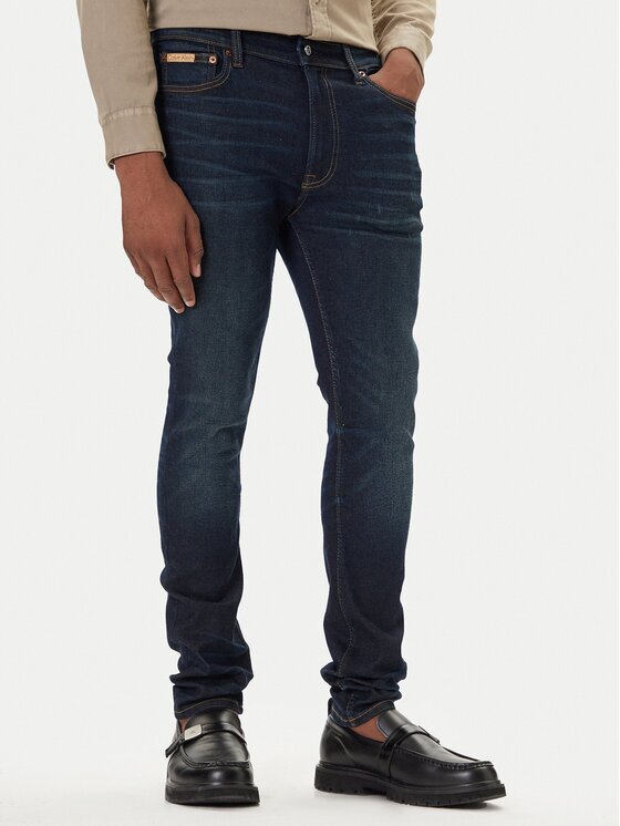 CALVIN KLEIN JEANS Дънки LV04RD718G Skinny Fit