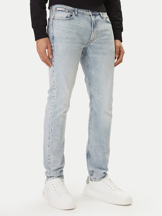 CALVIN KLEIN JEANS Дънки LV04RF741G Slim Taper Fit