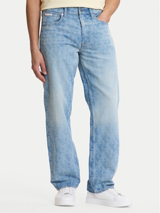 CALVIN KLEIN JEANS Дънки LV04RG765G Straight Fit