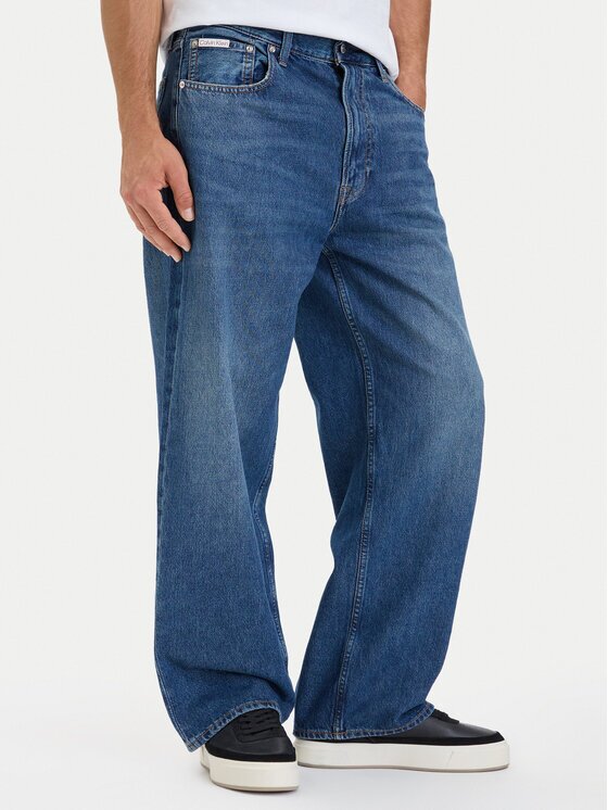 CALVIN KLEIN JEANS Дънки LV04RH746G Baggy Fit