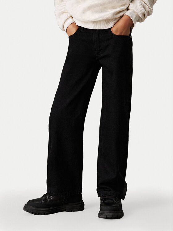 CALVIN KLEIN JEANS Дънки Skater IB0IB02185 D Черен Regular Fit