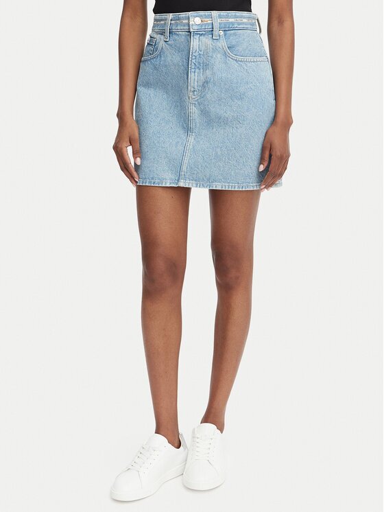 CALVIN KLEIN JEANS Дънкова пола LV047G727G Regular Fit