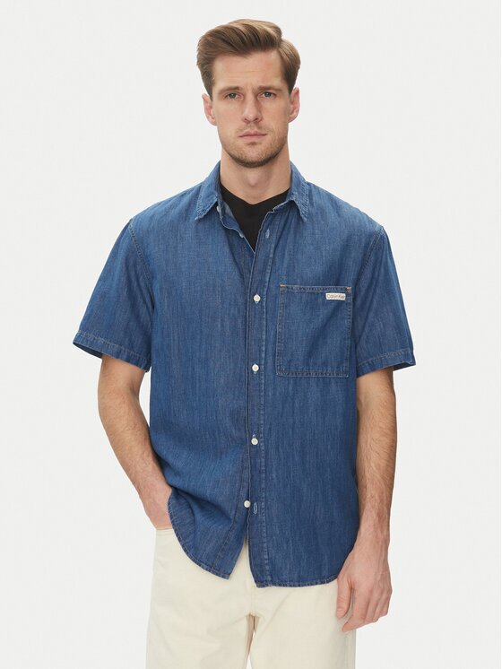 CALVIN KLEIN JEANS дънкова риза J30J327178 Regular Fit