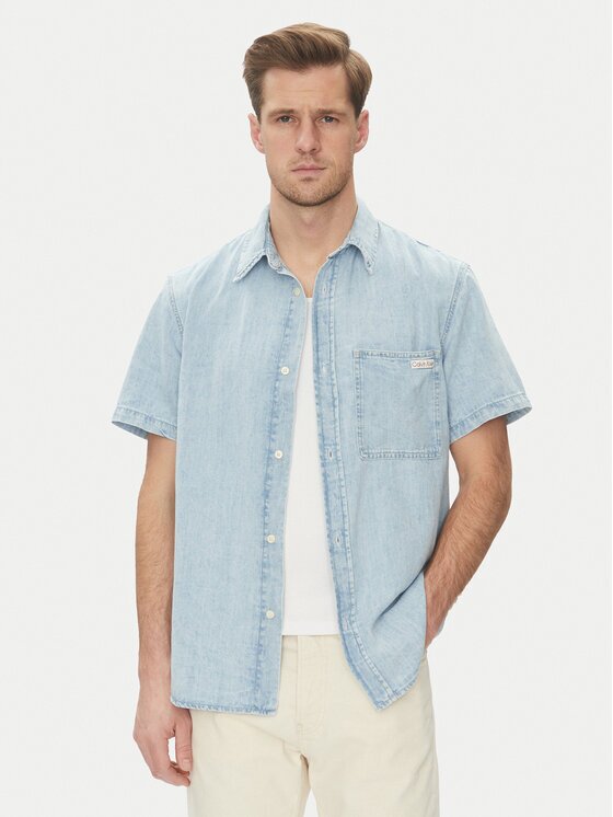 CALVIN KLEIN JEANS дънкова риза J30J327180 Regular Fit