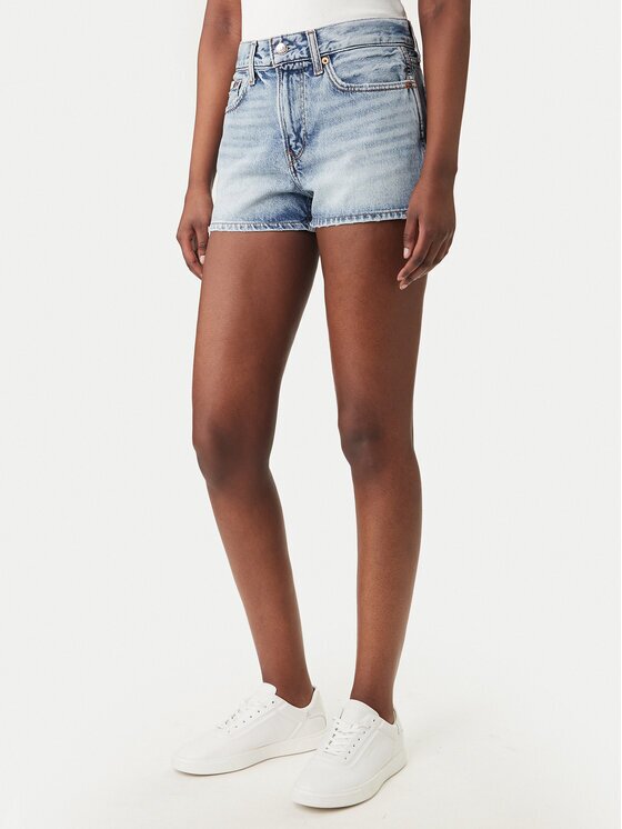 CALVIN KLEIN JEANS Дънкови шорти LV047F770G Slim Fit