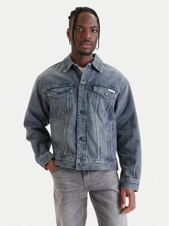 CALVIN KLEIN JEANS Дънково яке 90s LV04RF723G Regular Fit