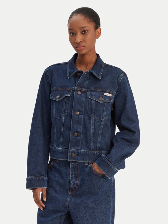 CALVIN KLEIN JEANS Дънково яке Classic LV047E903G Regular Fit