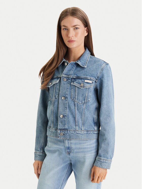 CALVIN KLEIN JEANS Дънково яке Classic LV047E904G Regular Fit