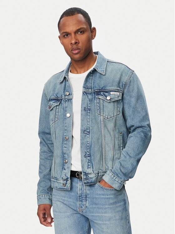 CALVIN KLEIN JEANS Дънково яке Classic LV04RF957G Regular Fit