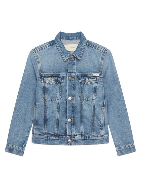 CALVIN KLEIN JEANS Дънково яке IU0IU00726 Regular Fit