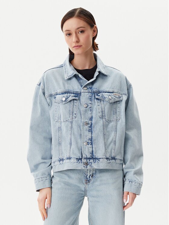 CALVIN KLEIN JEANS Дънково яке J20J225186 Boxy Fit