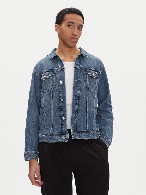CALVIN KLEIN JEANS Дънково яке J30J327588 Slim Fit